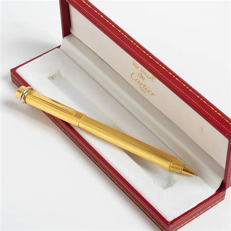 cartier ballpoint pen|cartier must ballpoint pen.